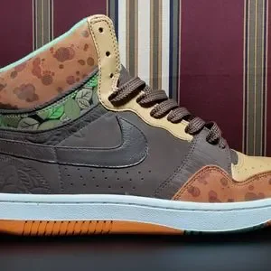 NIKE COURT FORCE HIGH PRMEIUMスニーカー レオパード COURT FORCE HIGH PREMIUM - スニーカーショップSKIT